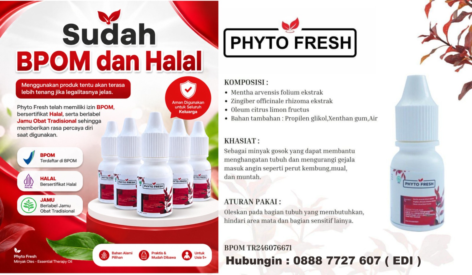 Minyak Angin Phyto Fresh